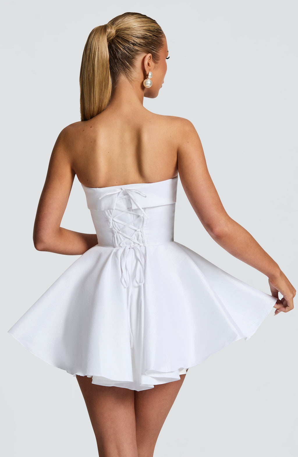 Emma Mini Dress - Ivory