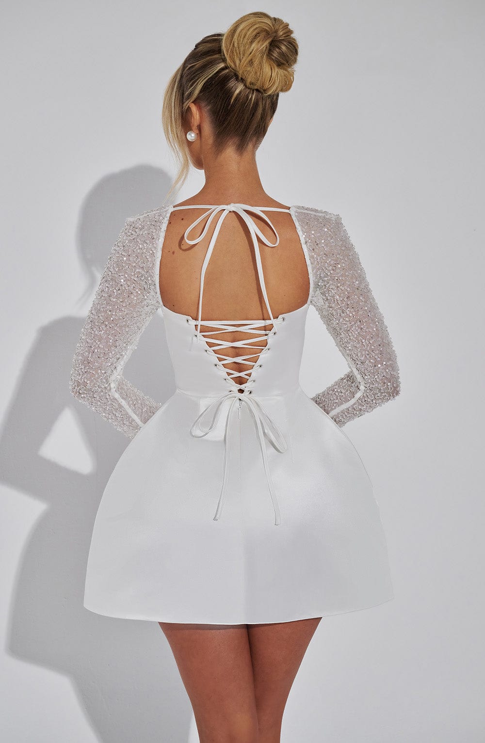 Daisy Mini Dress - Ivory