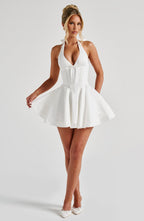 Freya Mini Dress - Ivory