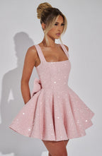 Chloe Mini Dress - Blush