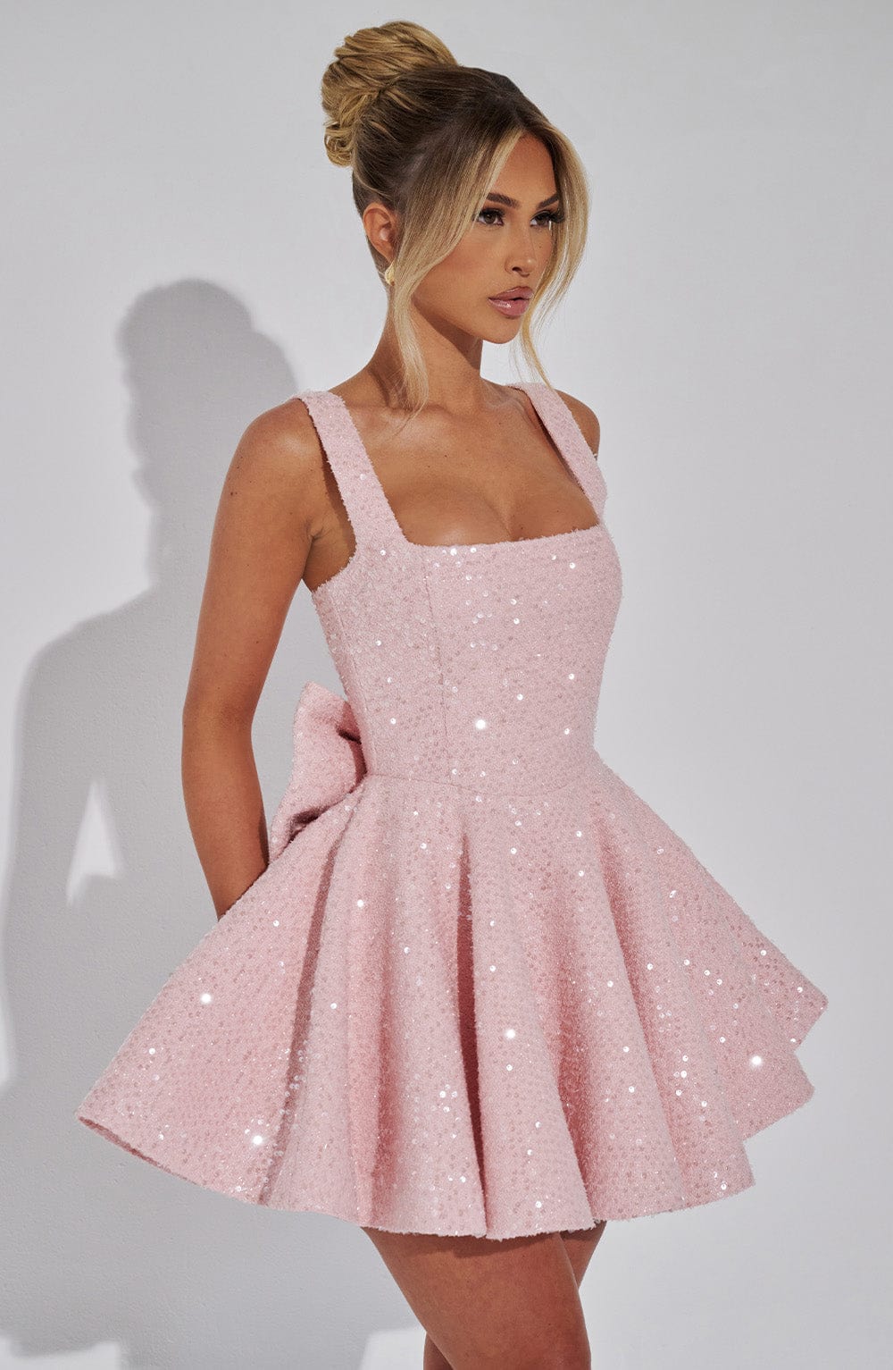 Chloe Mini Dress - Blush