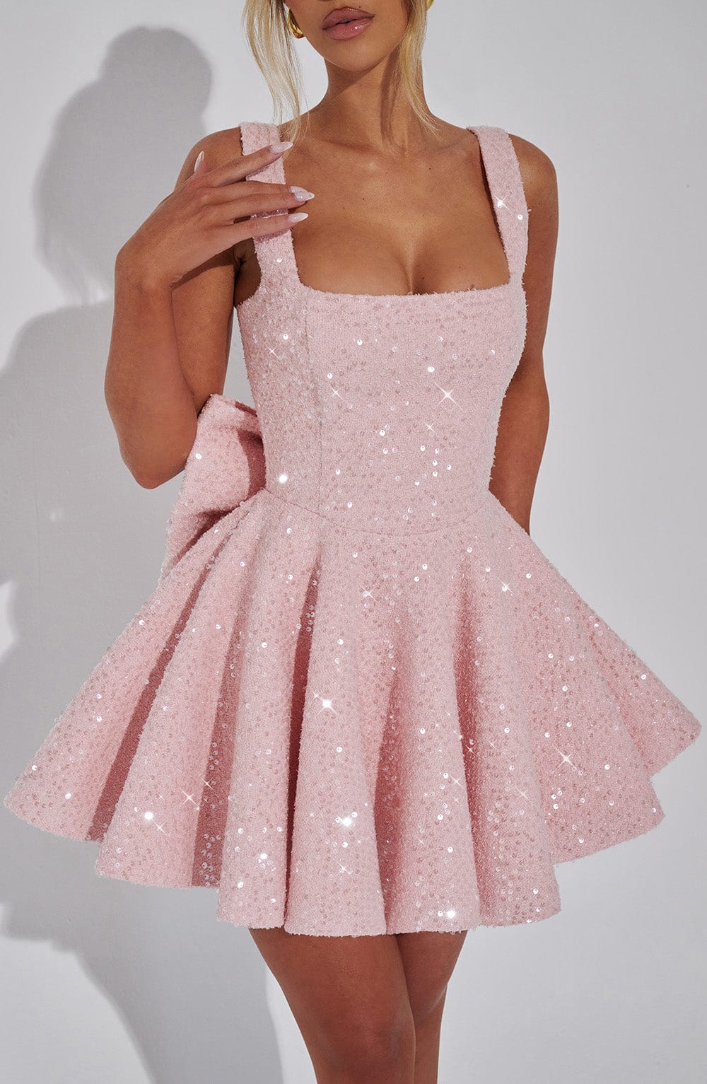 Chloe Mini Dress - Blush
