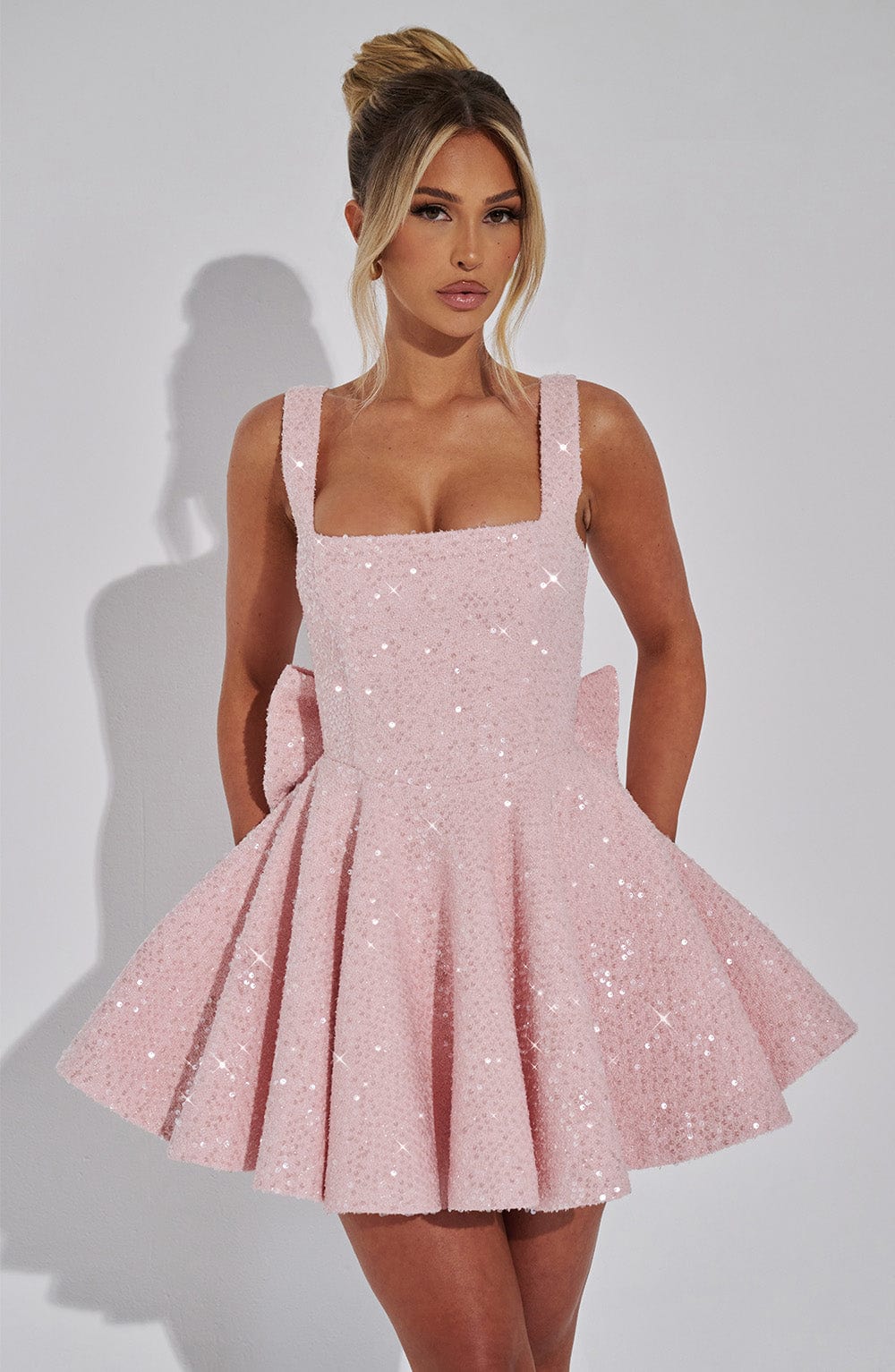Chloe Mini Dress - Blush