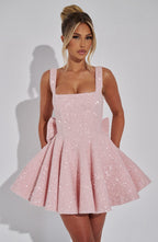 Chloe Mini Dress - Blush