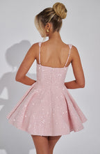Chloe Mini Dress - Blush