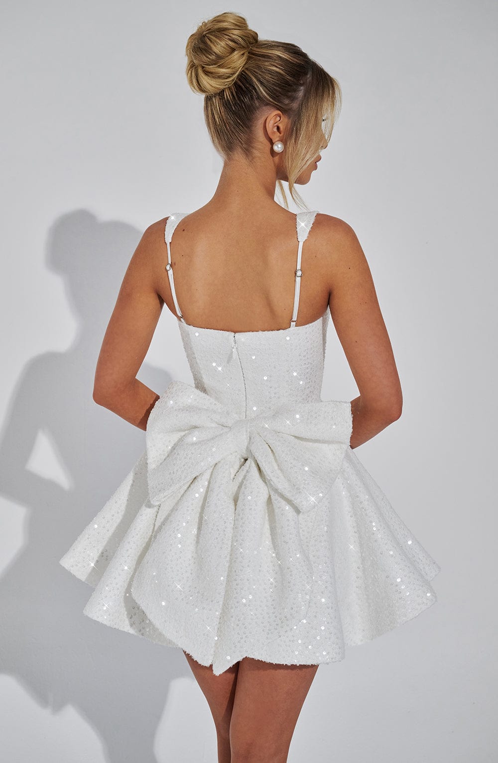 Chloe Mini Dress - Ivory