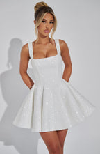 Chloe Mini Dress - Ivory