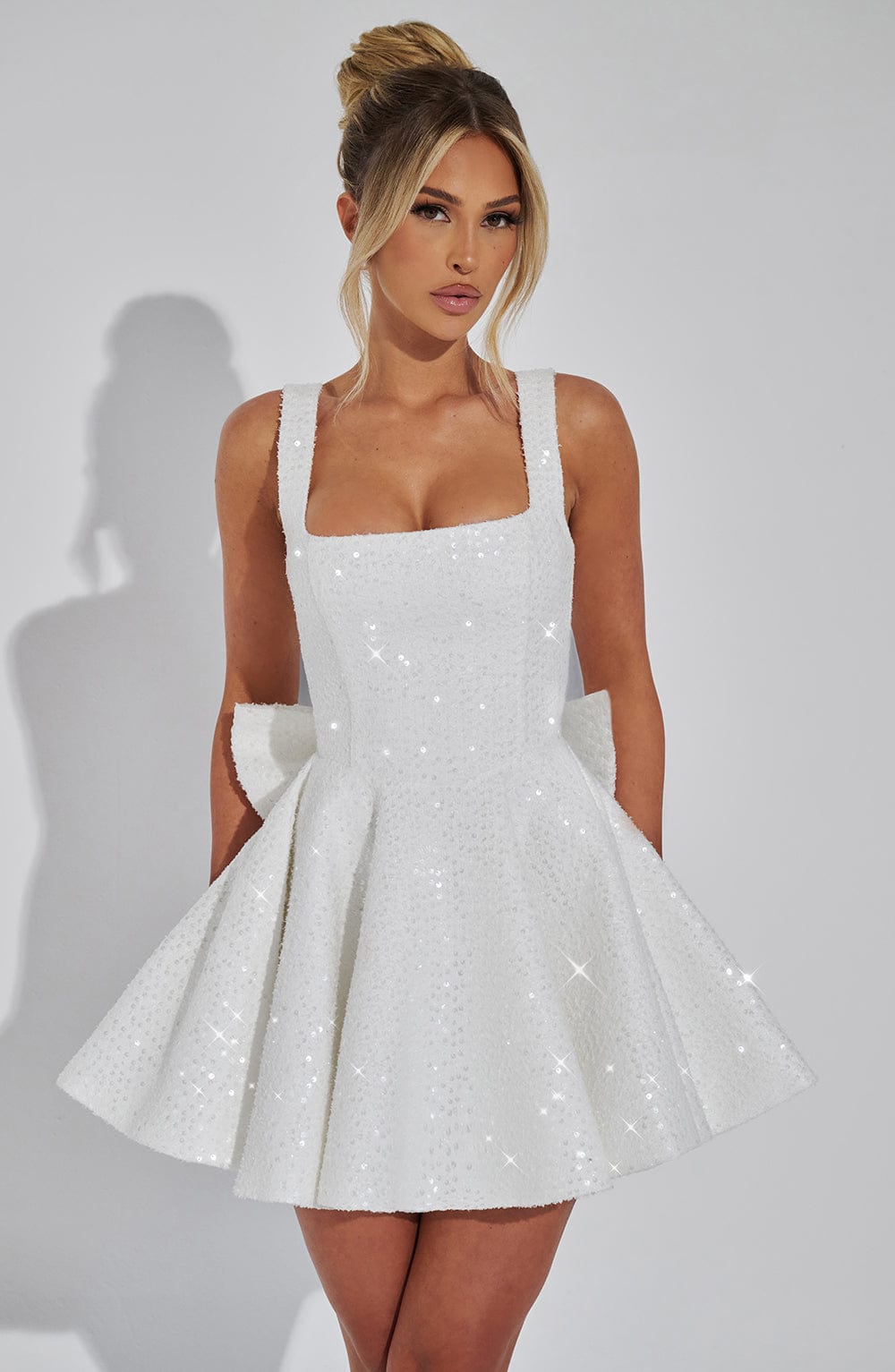 Chloe Mini Dress - Ivory