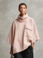 Pink Bohemian Tie-Pocket Two-Piece Set