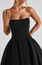 Gemma Midi Dress - Black