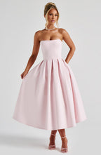 Gemma Midi Dress - Blush