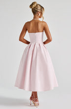 Gemma Midi Dress - Blush