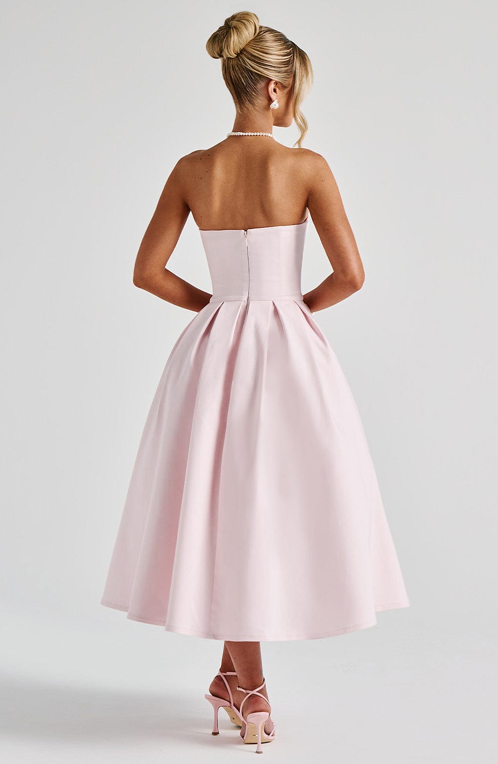Gemma Midi Dress - Blush