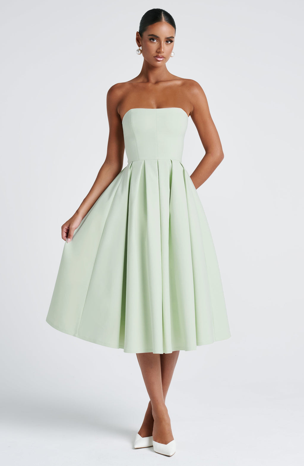 Gemma Midi Dress - Mint