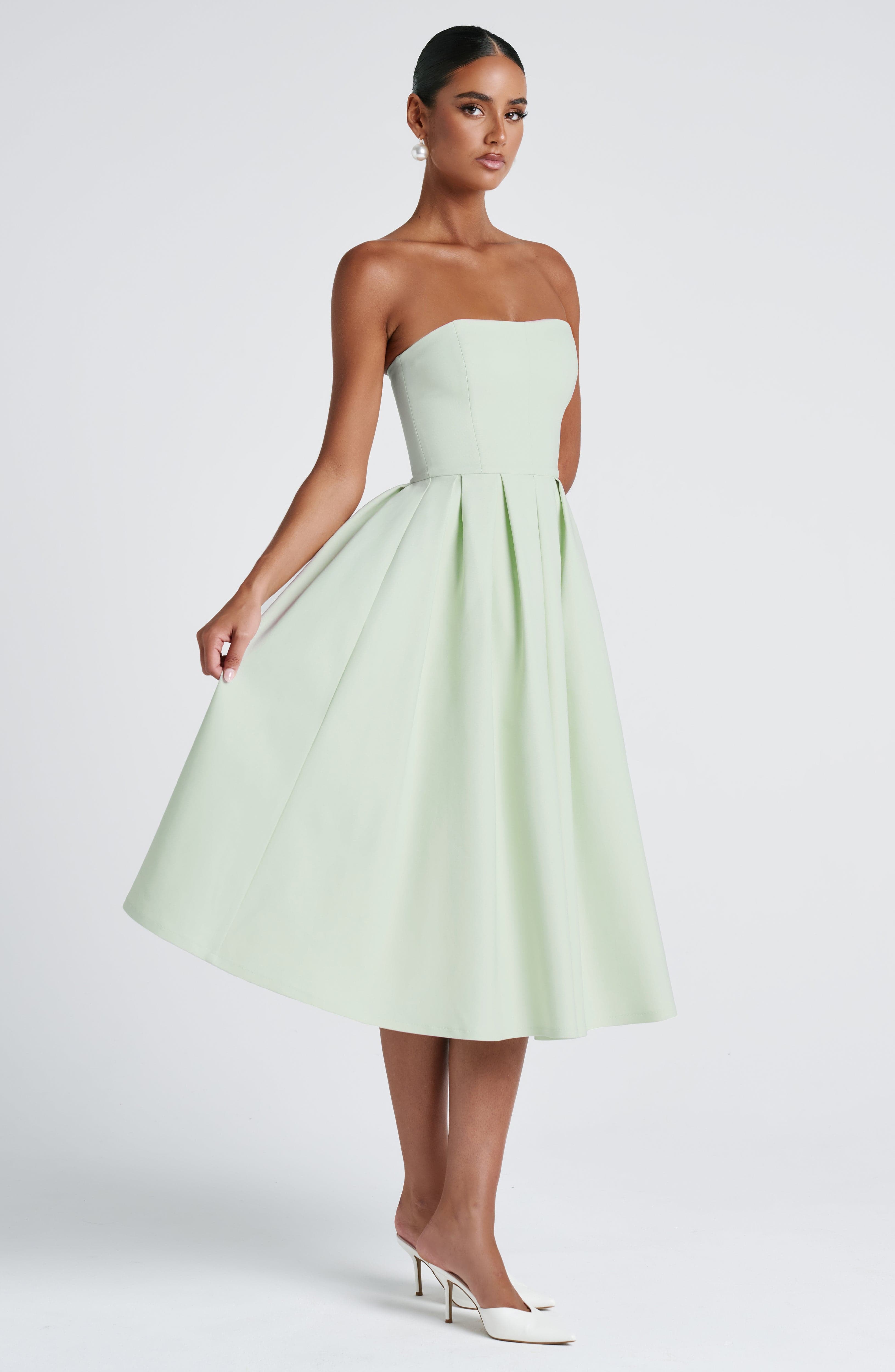 Gemma Midi Dress - Mint