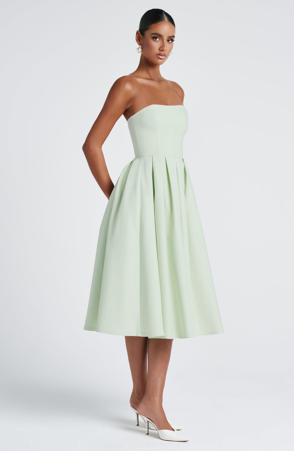 Gemma Midi Dress - Mint