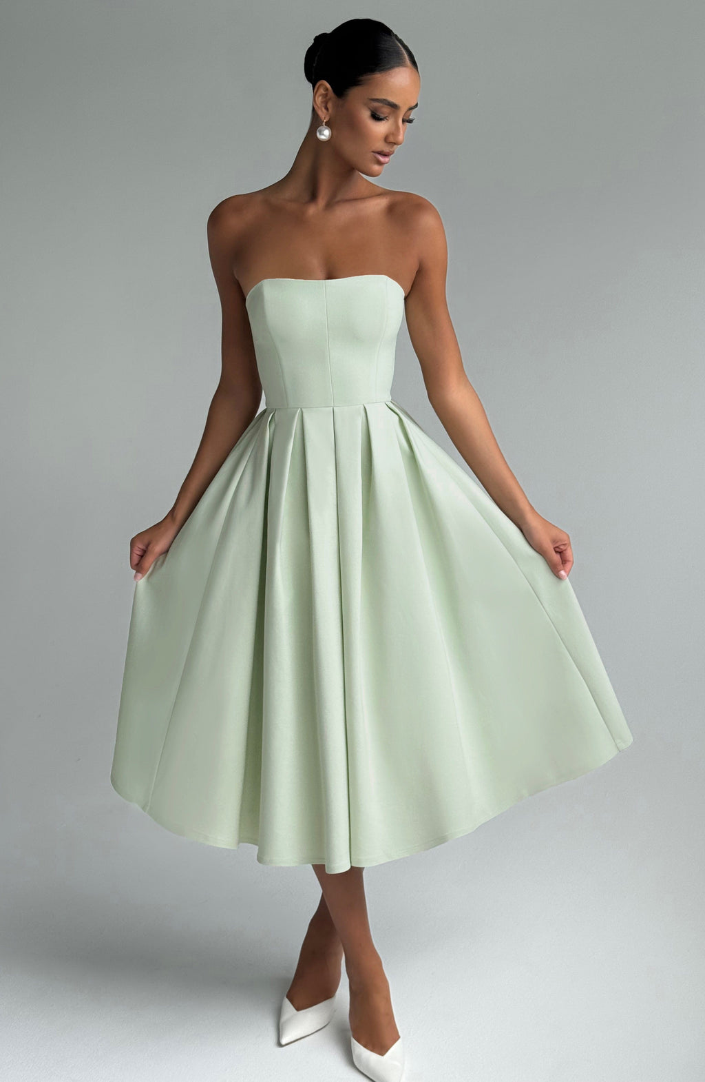 Gemma Midi Dress - Mint