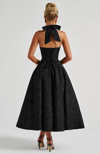 Amber Midi Dress - Black