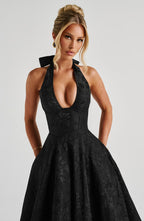 Amber Midi Dress - Black