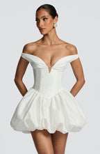 Harriet Mini Dress - Ivory