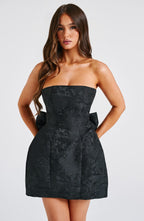 Natalie Mini Dress - Black