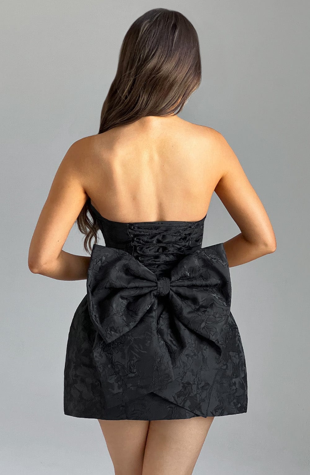Natalie Mini Dress - Black