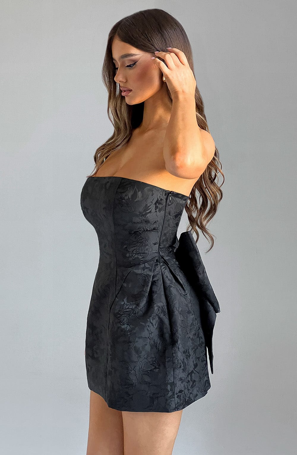 Natalie Mini Dress - Black