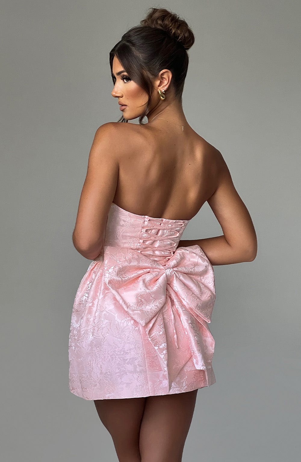 Natalie Mini Dress - Blush