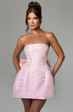 Natalie Mini Dress - Blush