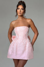 Natalie Mini Dress - Blush