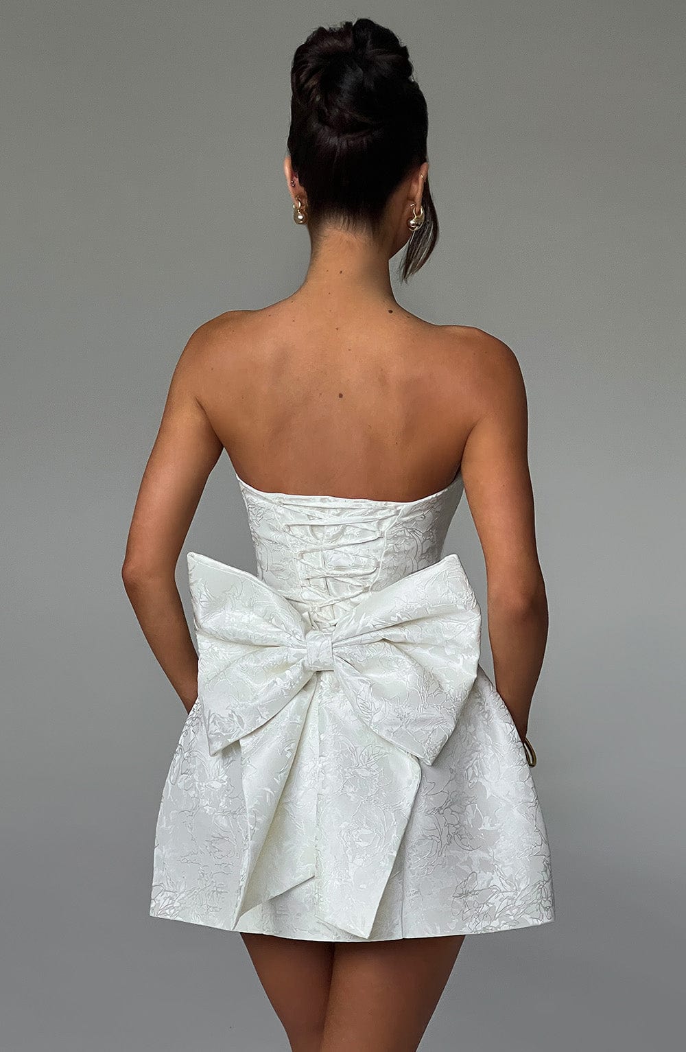 Natalie Mini Dress - Ivory