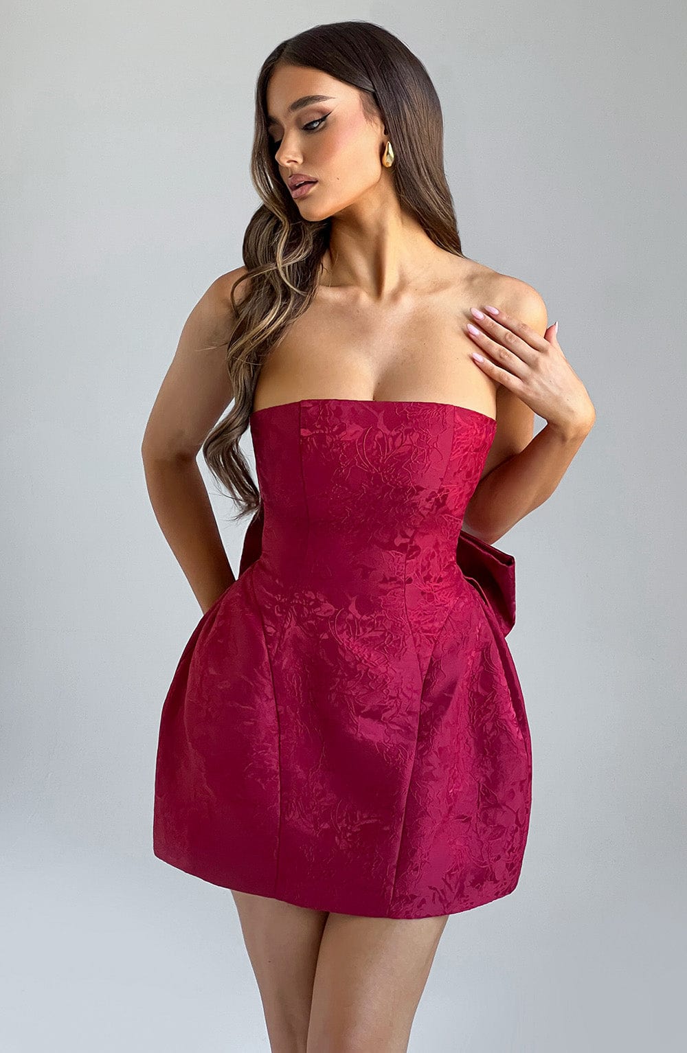 Natalie Mini Dress - Red