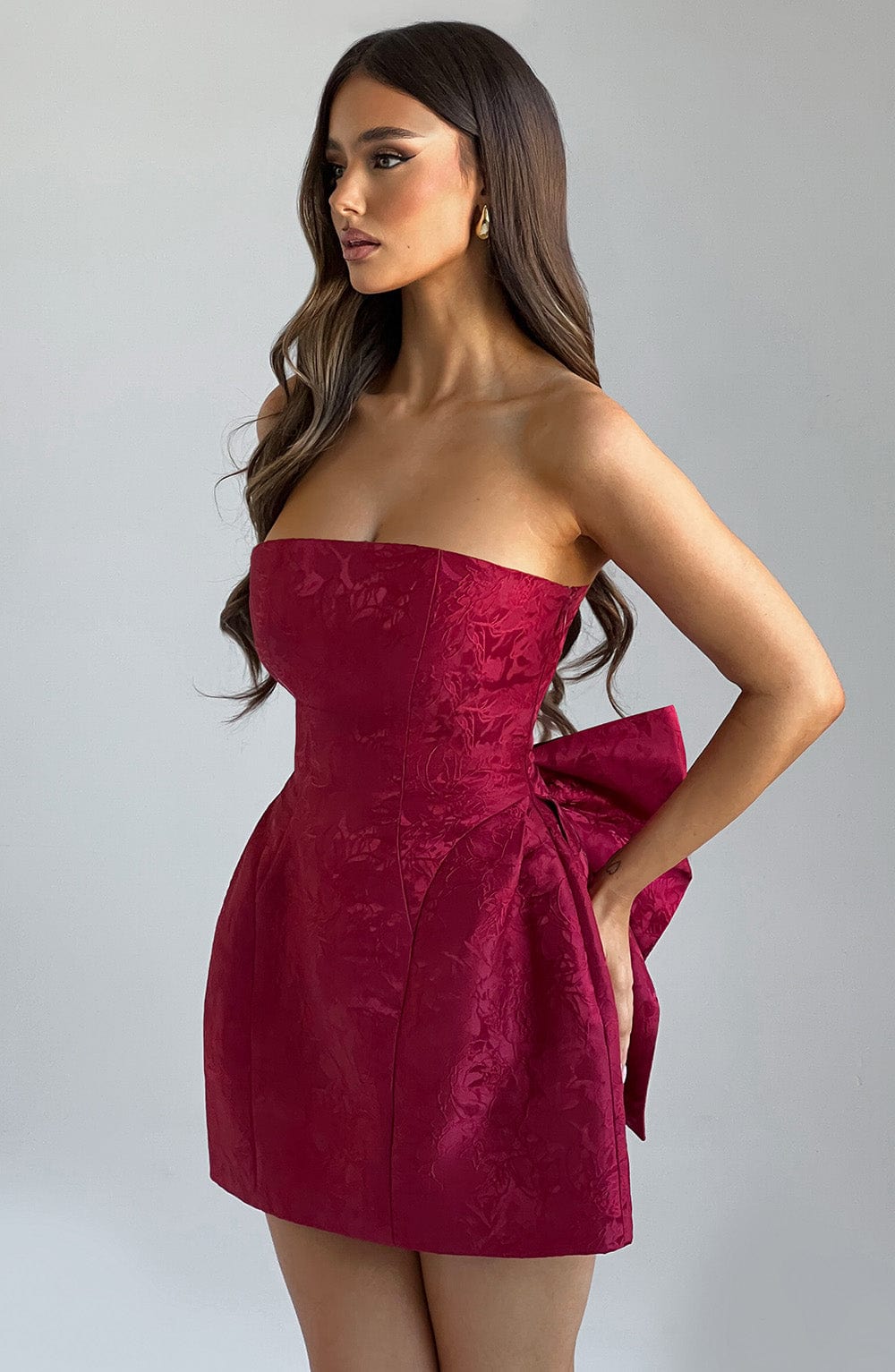 Natalie Mini Dress - Red