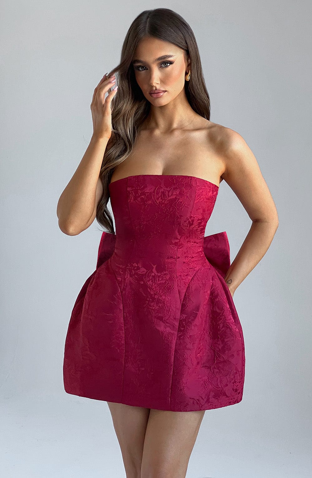 Natalie Mini Dress - Red