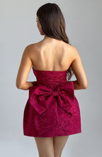 Natalie Mini Dress - Red