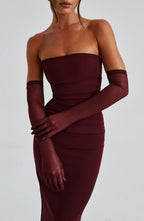 Rosie Gloves - Cherry Lacquer