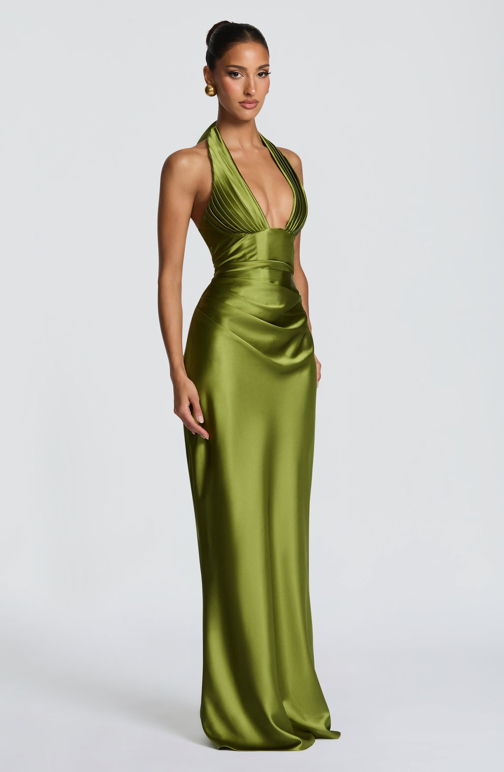 Edith Maxi Dress - Olive