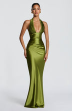 Edith Maxi Dress - Olive