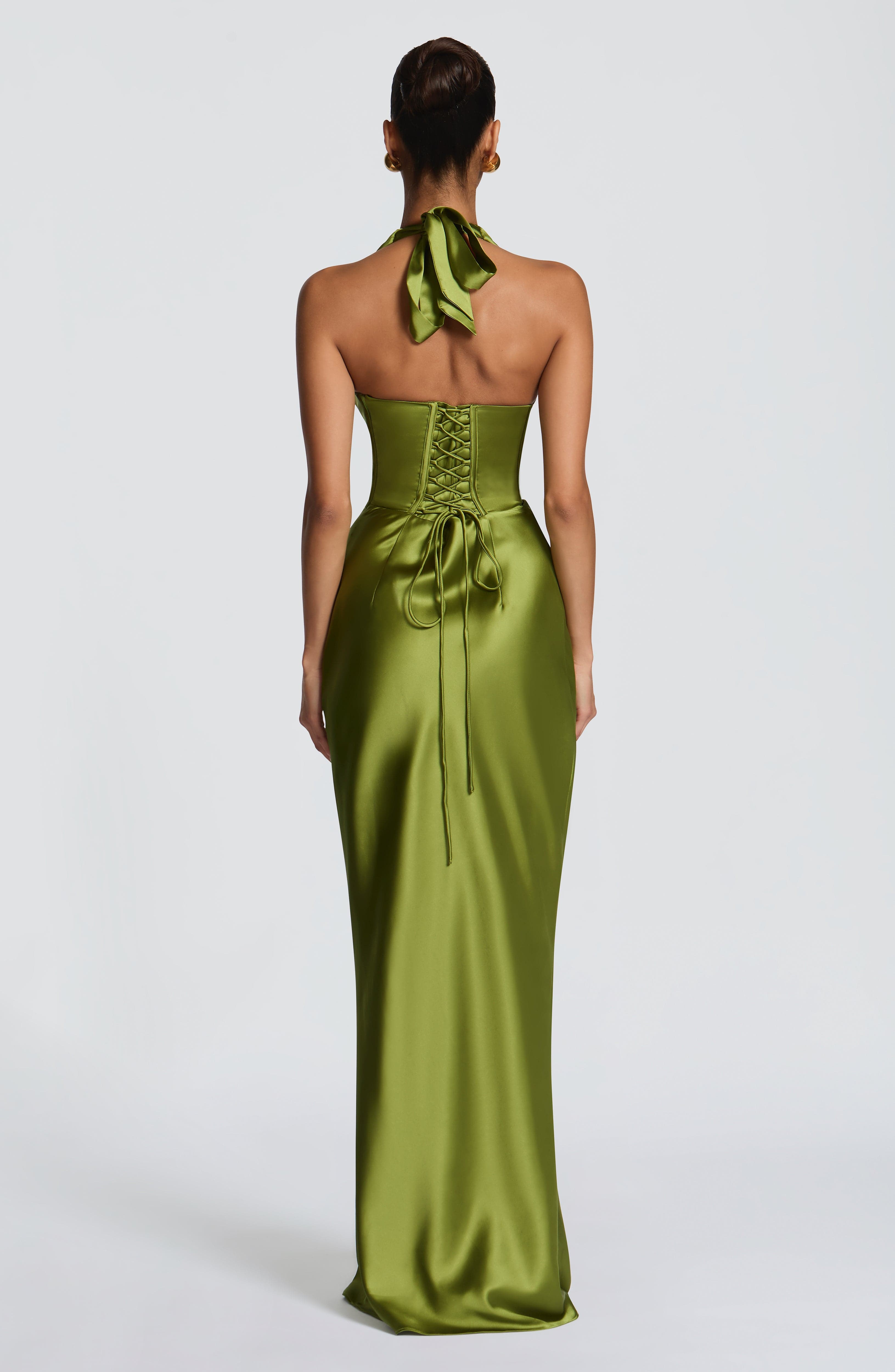 Edith Maxi Dress - Olive