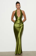 Edith Maxi Dress - Olive
