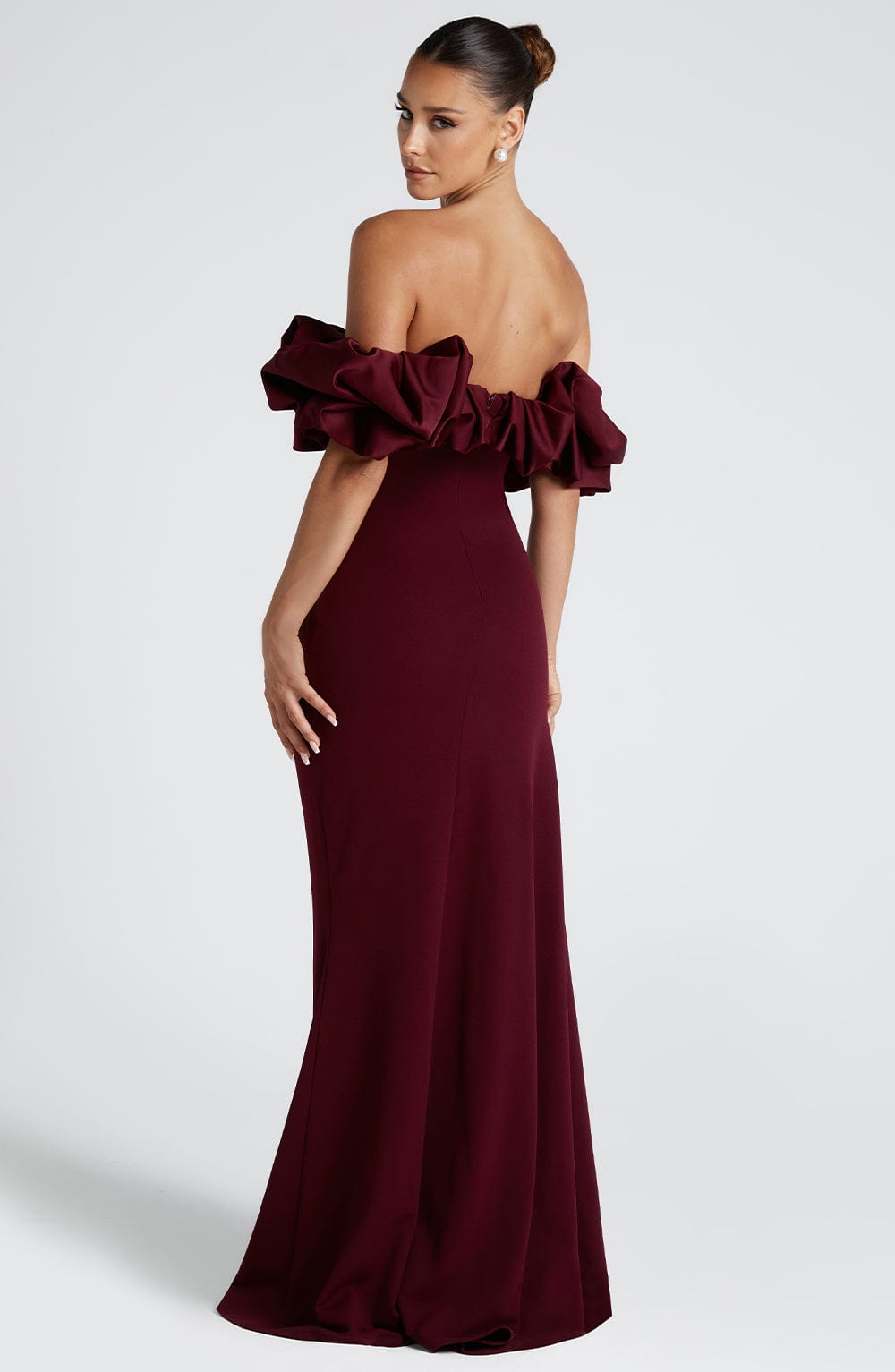 Jessica Maxi Dress - Cherry Lacquer