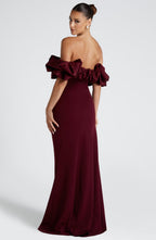 Jessica Maxi Dress - Cherry Lacquer