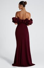 Jessica Maxi Dress - Cherry Lacquer