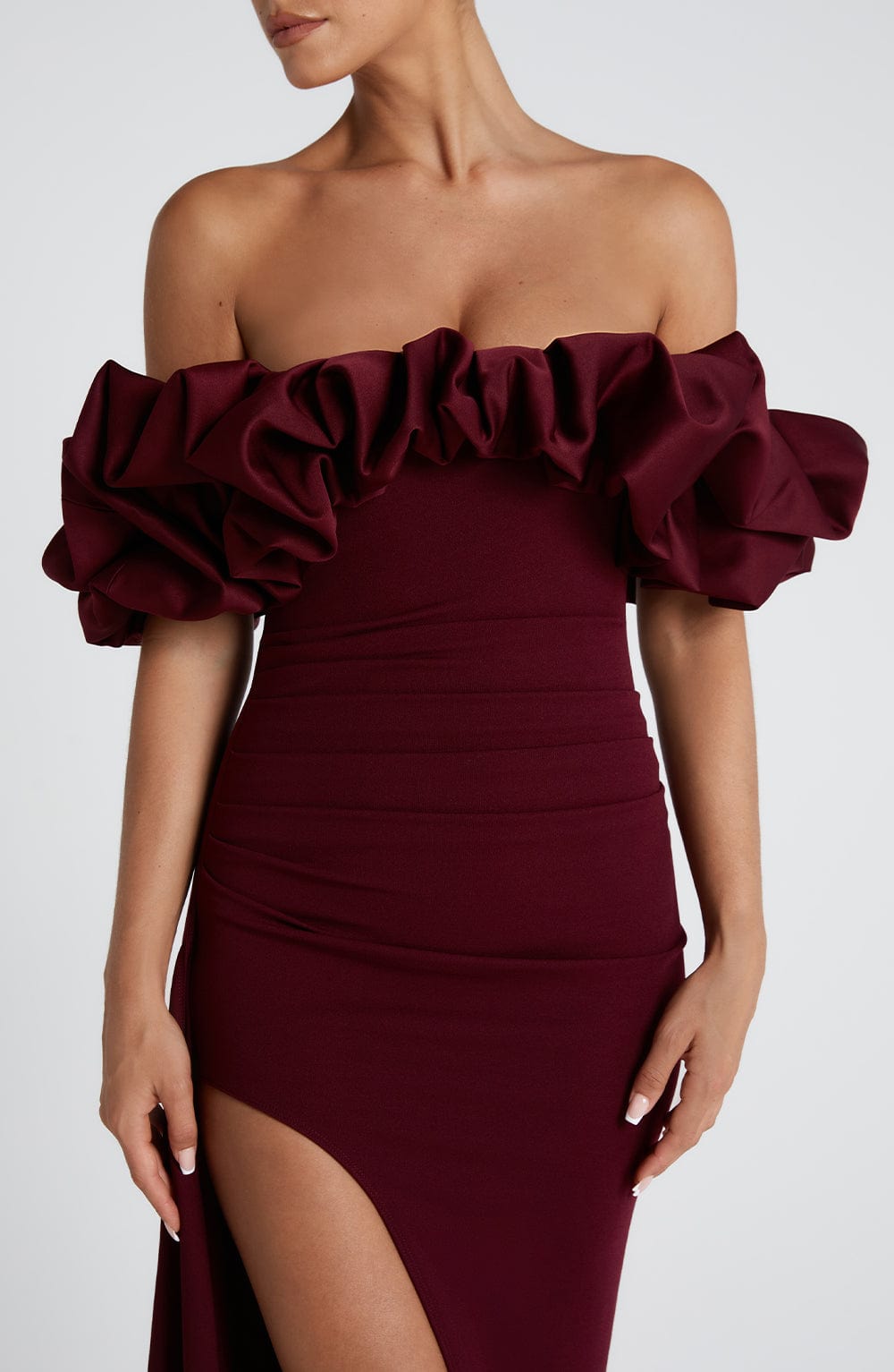 Jessica Maxi Dress - Cherry Lacquer
