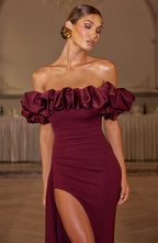 Jessica Maxi Dress - Cherry Lacquer