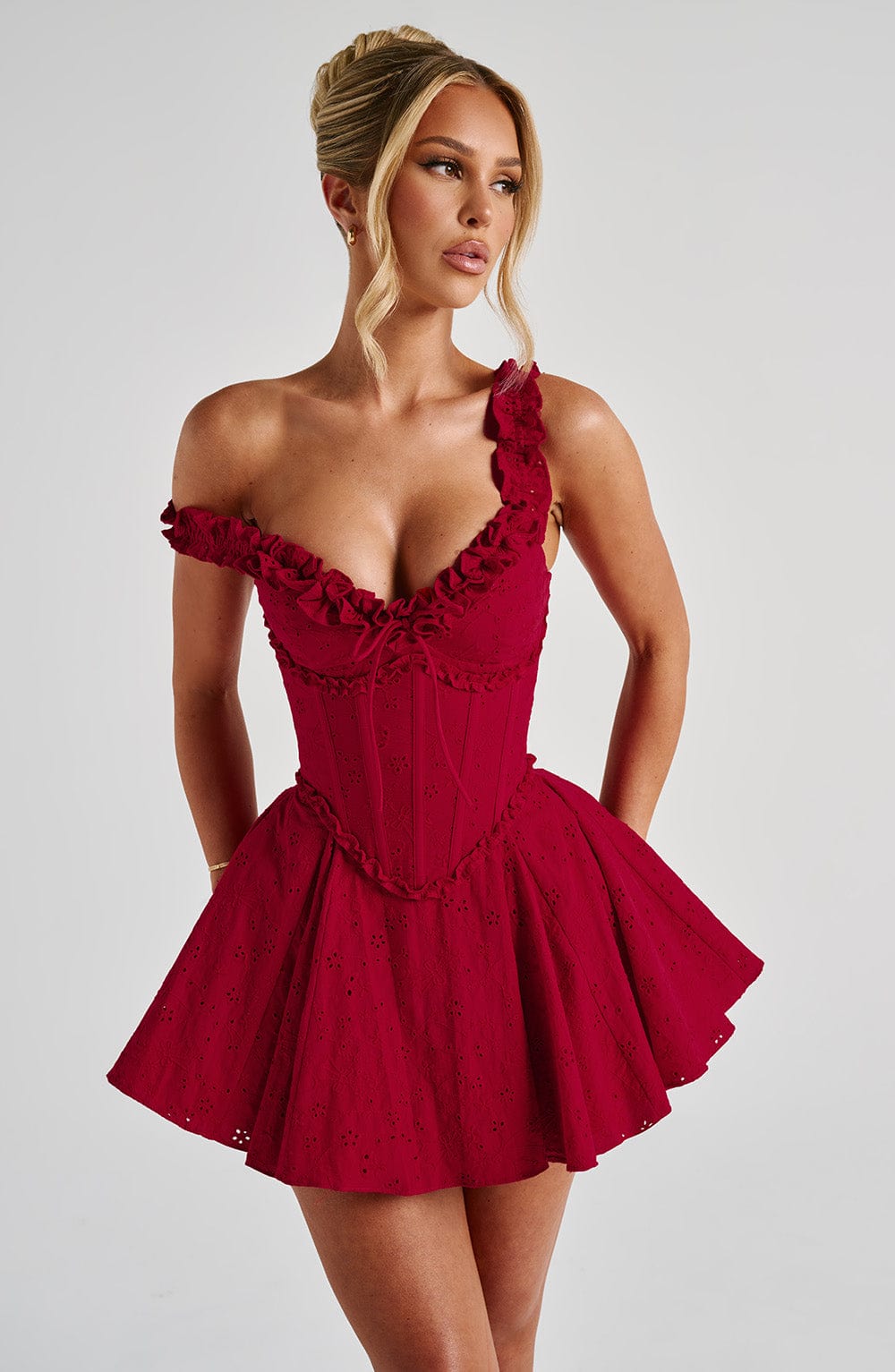 Lauren Playsuit - Red