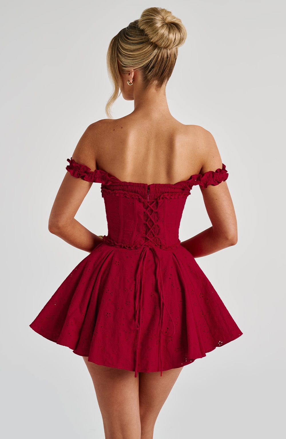 Lauren Playsuit - Red