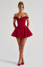 Lauren Playsuit - Red
