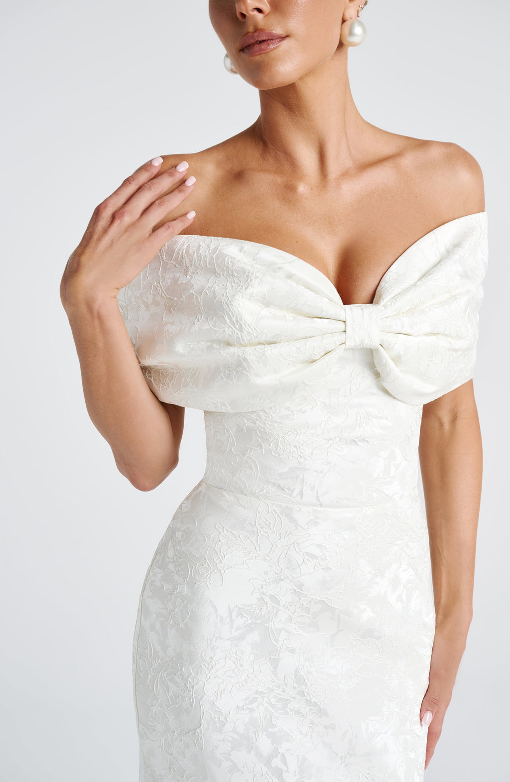 April Maxi Dress - Ivory