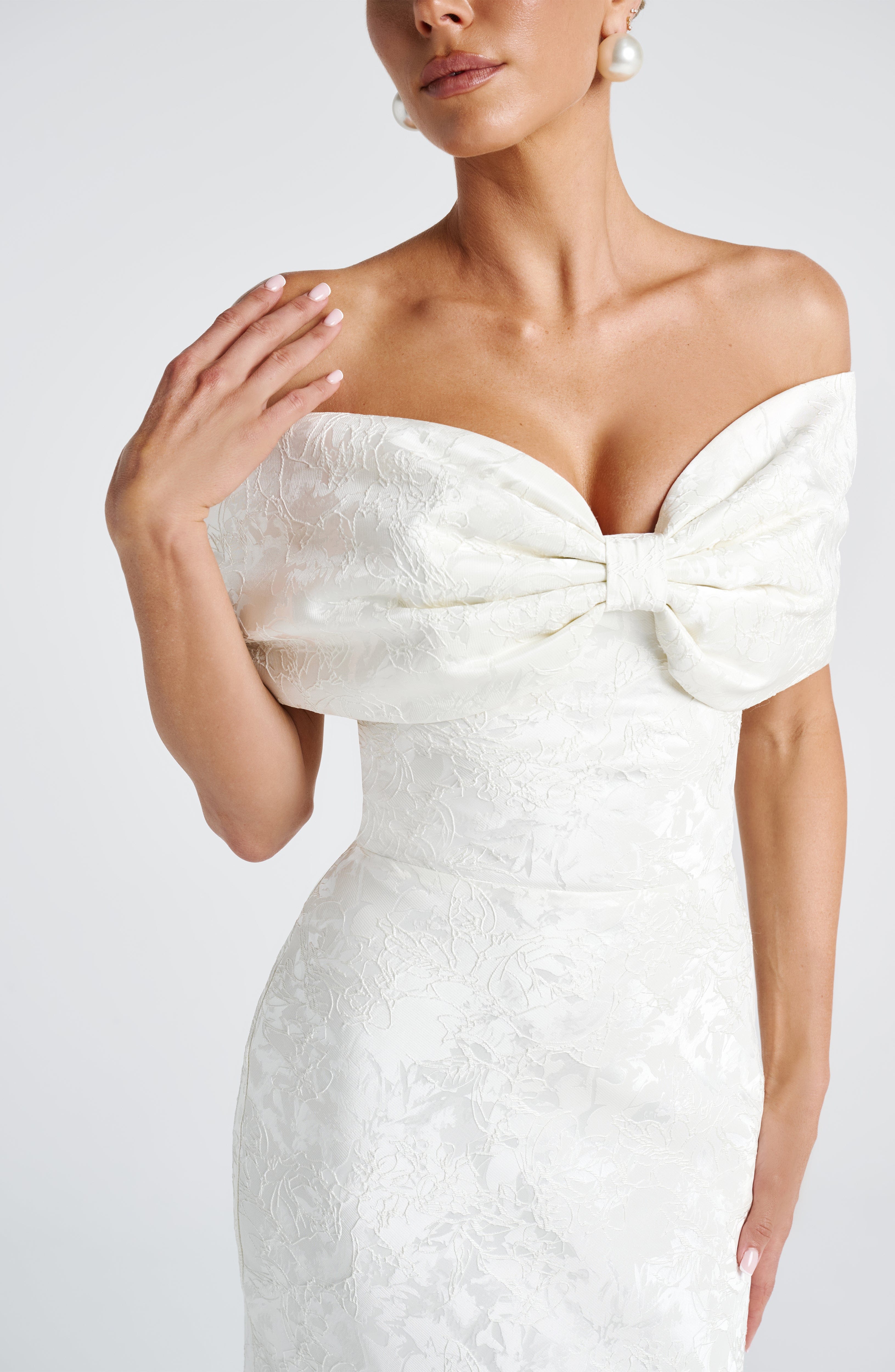April Maxi Dress - Ivory